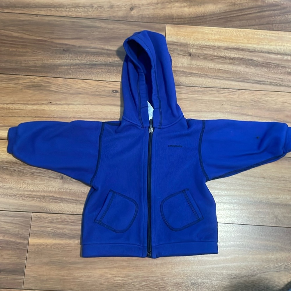 Patagonia zip up fleece 18 Month size